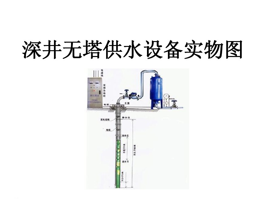 贵安新区井泵无塔式供水设备